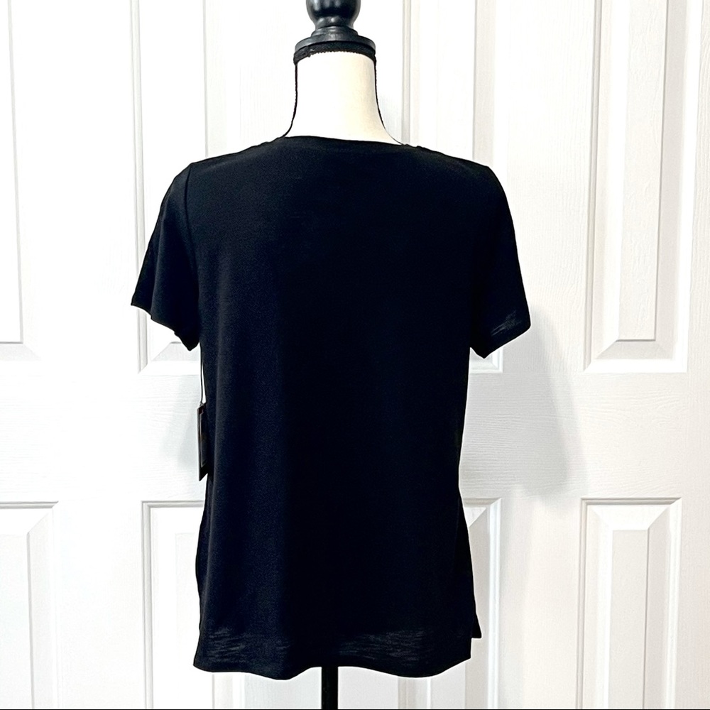 NWT Vince Camuto Studded V-Neck Top - Picture 7 of 9